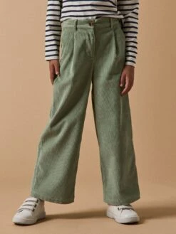 Pantalon Flare En Velours Fille -Cyrillus Boutique 72013 0487 3024 PO FA F12X