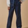 Pantalon Large Fille Denim Light -Cyrillus Boutique 72013 0527 2026 PO FA F1XX