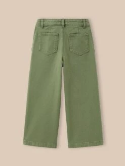 Pantalon Large En Twill Junior -Cyrillus Boutique 72013 0544 3020 NM DO F1XX