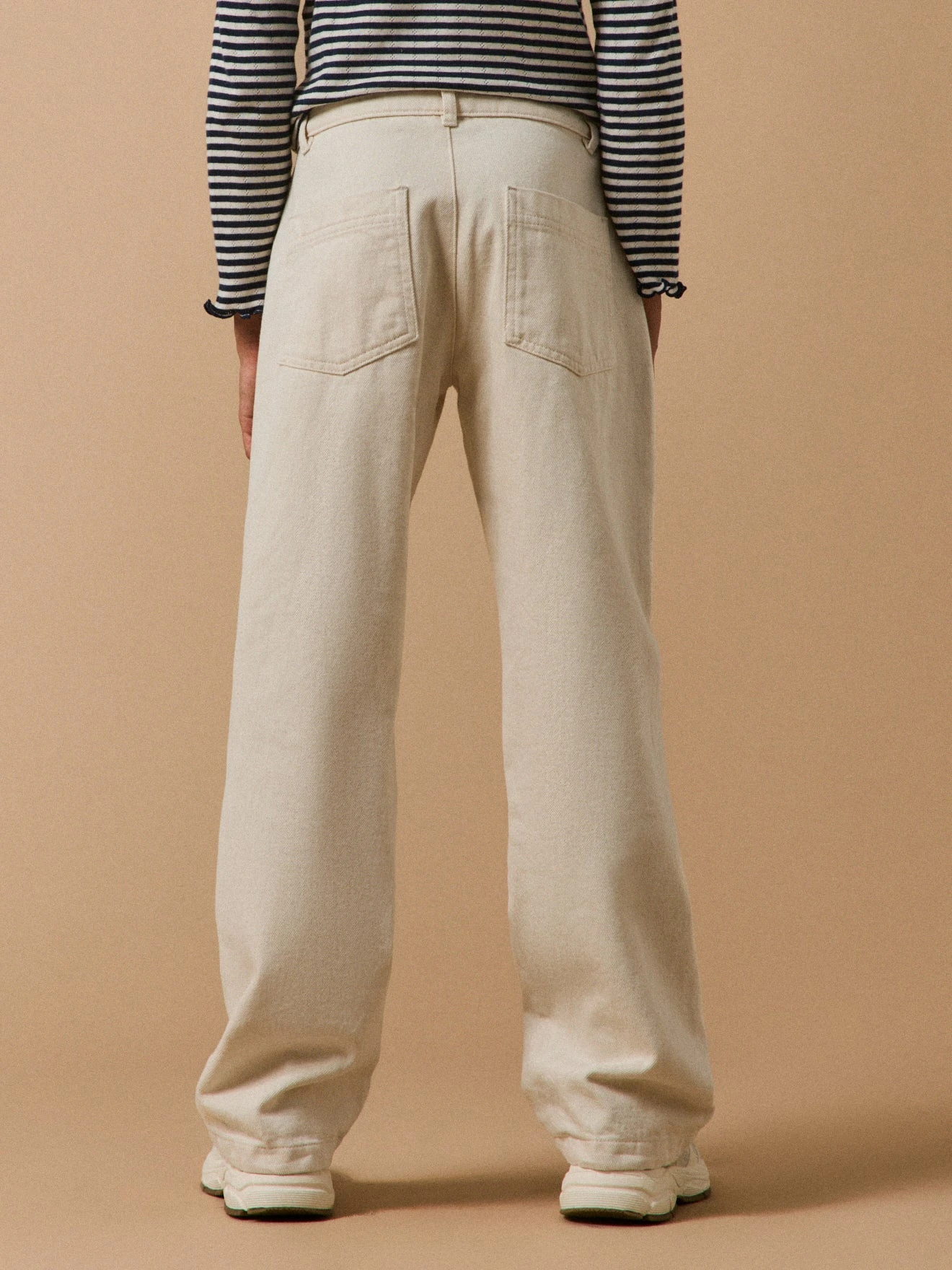 Pantalon Droit Fille En Denim 5 Pantalon Droit Fille En Denim – Image 3