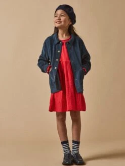 Robe Fille Gaze De Coton -Cyrillus Boutique 72025 1044 4004 PO PE F1XX