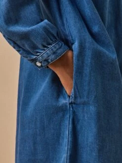 Robe En Denim Fille 12 Robe En Denim Fille -Cyrillus Boutique 72025 1121 2026 PO DP F12X