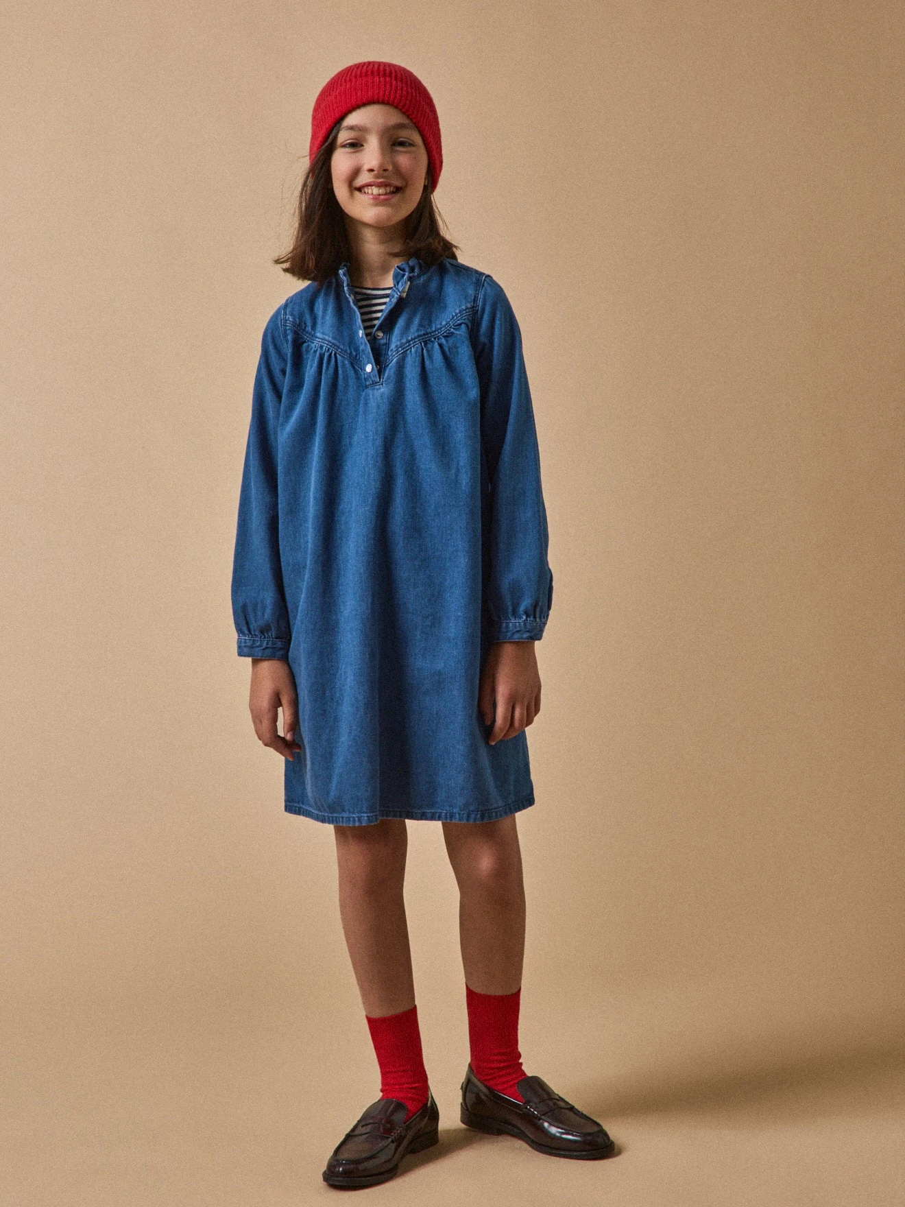 Robe En Denim Fille 9 Robe En Denim Fille – Image 7