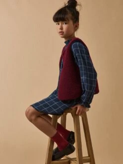 Robe En Double Gaze De Coton Fille -Cyrillus Boutique 72025 1125 C028 PO PE F1XX