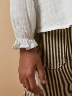 Blouse Fille En Gaze De Coton -Cyrillus Boutique 72029 0689 1004 PO DP F12X