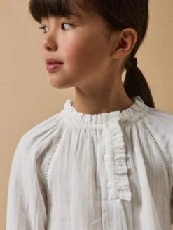 Blouse Fille En Gaze De Coton -Cyrillus Boutique 72029 0689 1004 PO DP F1XX 72c52dea 982e 406b aede c345559e109b