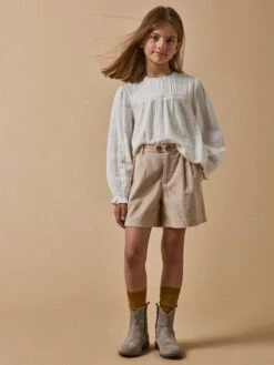 Chemise Trousseau Fille Gaze De Coton -Cyrillus Boutique 72029 0749 1004 PO PE F1XX