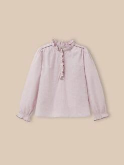 Blouse à Volants Fille -Cyrillus Boutique 72029 0757 C050 NM FA F1XX