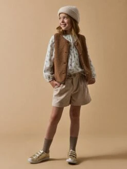 Blouse En Gaze Fille Imprimé Suzanne -Cyrillus Boutique 72029 0762 I222 PO PE F1XX