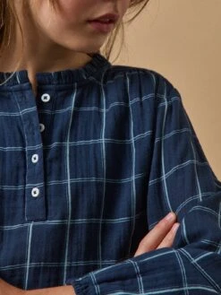 Blouse En Gaze De Coton Fille -Cyrillus Boutique 72029 0764 C028 PO DP F1XX