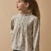 Blouse En Flanelle De Coton Fille -Cyrillus Boutique 72029 0765 I223 PO FA F1XX