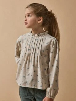 Blouse En Flanelle De Coton Fille