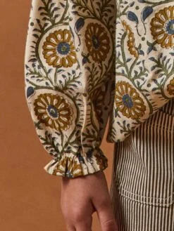 Blouse Fleurie Fille TILDAM - Cyrillus X Apaches Collections 11 Blouse Fleurie Fille TILDAM - Cyrillus X Apaches Collections -Cyrillus Boutique 72029 0768 I011 PO DP F12X