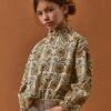 Blouse Fleurie Fille TILDAM - Cyrillus X Apaches Collections -Cyrillus Boutique 72029 0768 I011 PO FA F1XX