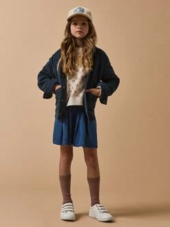 Sweat Fille Imprimé Charline - Coton Biologique -Cyrillus Boutique 72033 0547 I219 PO PE F12X