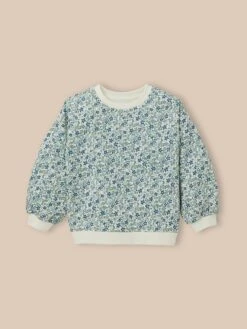 Sweat Fille Imprimé Jeanne - Coton Biologique -Cyrillus Boutique 72033 0548 I220 NM FA F1XX