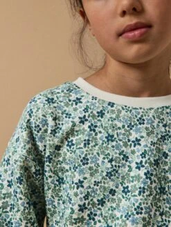 Sweat Fille Imprimé Jeanne - Coton Biologique -Cyrillus Boutique 72033 0548 I220 PO DP F1XX