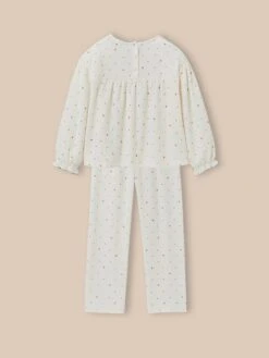 Pyjama En Velours Imprimé Fille -Cyrillus Boutique 72045 0374 I227 NM DO F1XX
