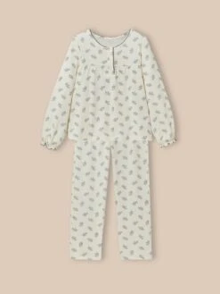 Pyjama Imprimé Suzanne Fille - Coton Biologique