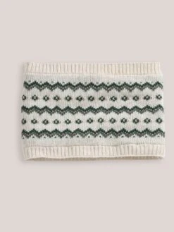 Snood Jacquard Fille