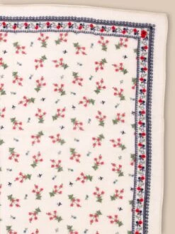 Foulard Bourgeons En étamine De Laine Fille -Cyrillus Boutique 72065 0370 1004 NM DP F1XX