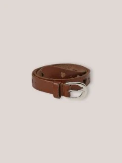 Ceinture En Cuir Fille