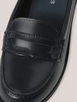 Mocassins En Cuir Fille -Cyrillus Boutique 72077 0747 2013 NM DP F1XX