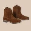 Boots Western En Croûte De Cuir Fille -Cyrillus Boutique 72077 0758 9019 NM FA F1XX 60efc50c 6f20 4a68 8a64 43da48d705bd