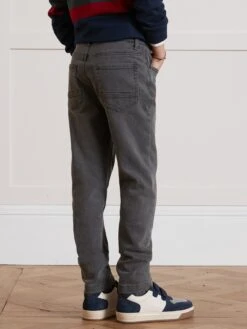 Pantalon Relax En Denim Garçon -Cyrillus Boutique 73009 0563 7003 PO DO F1XX