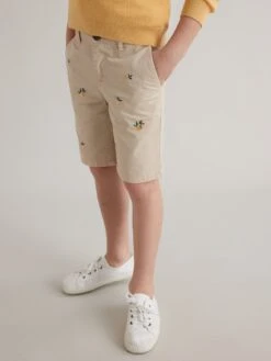 Bermuda Garçon Brodé -Cyrillus Boutique 73021 0237 6309 PO FA F12X