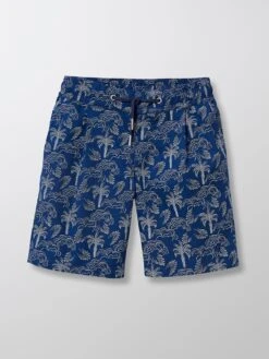 Bermuda Garçon Imprimé Palmiers -Cyrillus Boutique 73021 0239 6406 NM FA F1XX