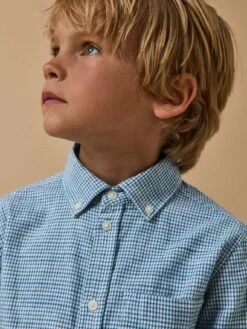 Chemise Garçon Vichy -Cyrillus Boutique 73029 0515 2031 PO DP F1XX