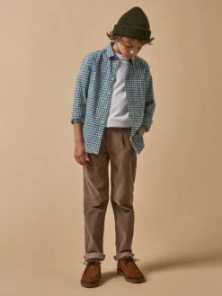 Chemise à Carreaux Garçon -Cyrillus Boutique 73029 0643 C025 PO PE F1XX