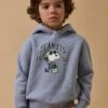 Sweat à Capuche Enfant Cyrillus X PEANUTS(TM) Collection Snoopy -Cyrillus Boutique 73041 0590 M005 PO FA F1XX