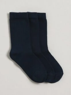 Chaussettes Unies Par Lot De 3 Garçon