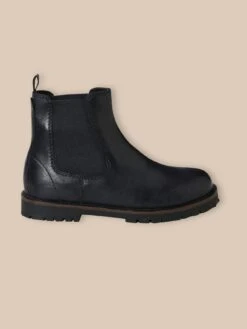 Boots Chelsea En Cuir Garçon -Cyrillus Boutique 73077 0661 2014 NM PD F1XX